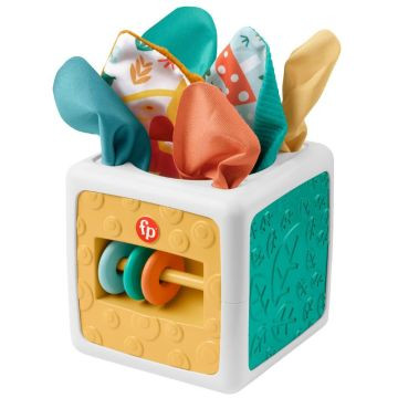 Fisher-Price: Változatos anyagok zsepidoboz