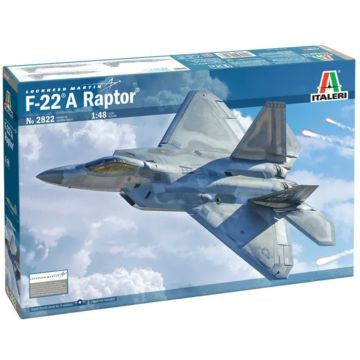 Italeri: F-22 Raptor repülő makett, 1:48