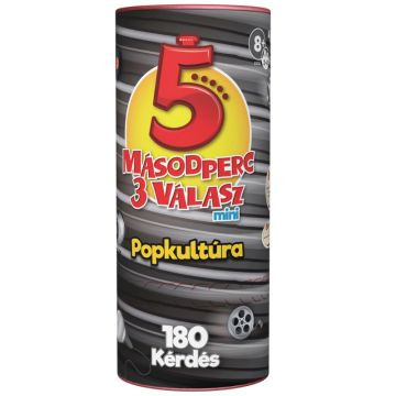 5 másodperc 3 válasz mini - Popkultúra társasjáték