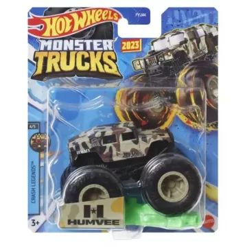 Hot Wheels Monster Trucks: Humvee kisautó, 1:64