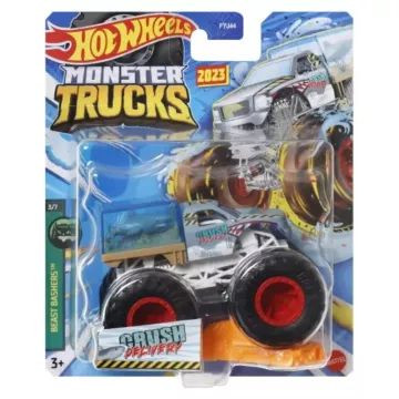 Hot Wheels Monster Trucks: Crush Delivery kisautó, 1:64