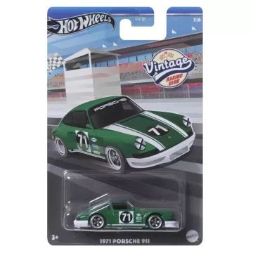 Hot Wheels: 1971 Porsche 911 vintage kisautó, 1:64