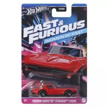 Hot Wheels: Halálos iramban Women of Fast kisautó - Custom Corvette Stingray Coupe