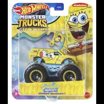 Hot Wheels: Monster Trucks, Spongyabob Kockanadrág - Spongyabob