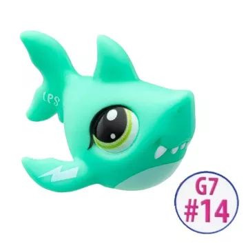 Littlest Pet Shop: Játékfigura #14 - Halacska