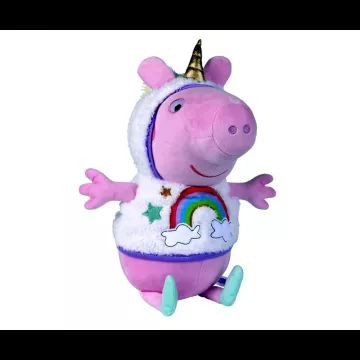 Peppa malac: Peppa unikornis jelmezben - 38 cm