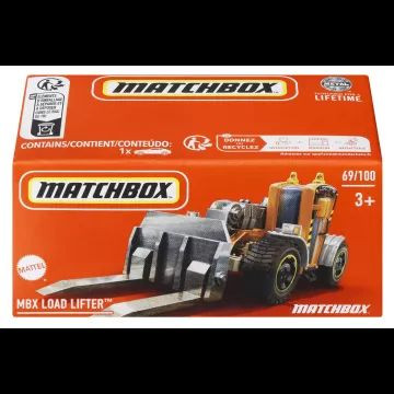 Matchbox: MBX Load Lifter kisautó papírdobozban