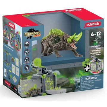 Schleich: Battlecave kő kaméleon 42677