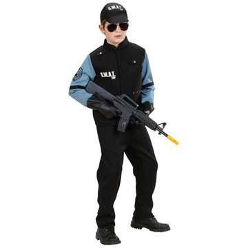 Amerikai S.W.A.T. kommandós jelmez - 140 cm