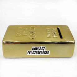 Horgász felszerelésre - Aranyrúd formájú - Persely