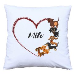 Tacskó szív párna