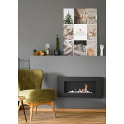 9 fotós vászonkép fotókollázs 80x60cm