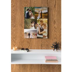 Személyes fotókollázs vászonkép 6db kép 30x40cm