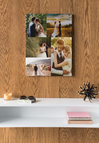 Személyes fotókollázs vászonkép 6db kép 30x40cm
